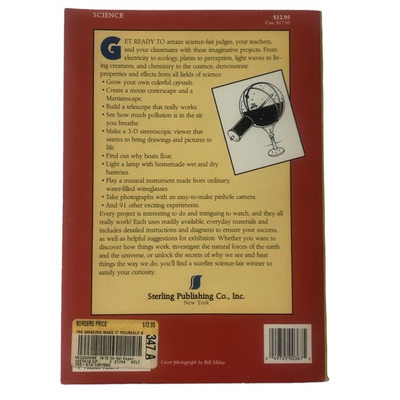 Book Set - The Usborne Book of Simple Science and Science Fair Projects - Picture 9 of 13